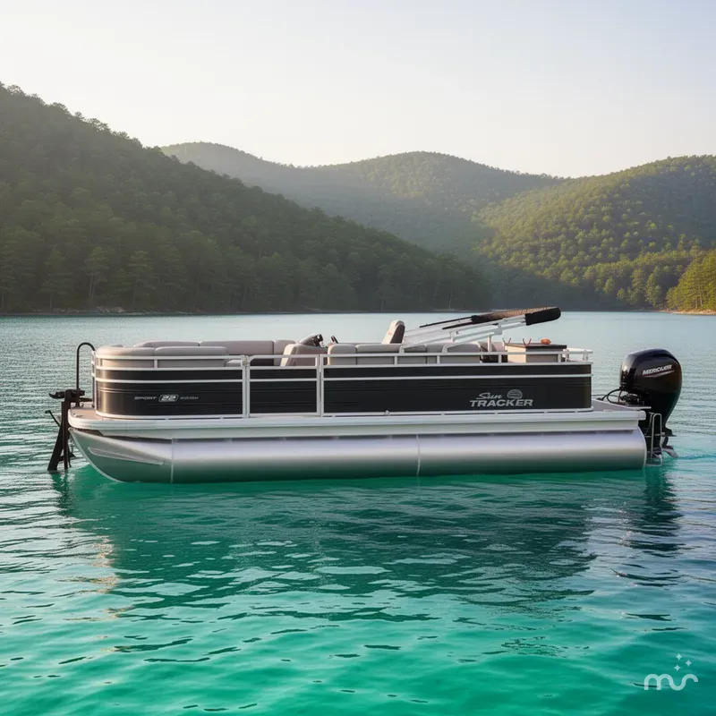 Slide: The Image of Sun Tracker SportFish 22 DLX 2026 - 2