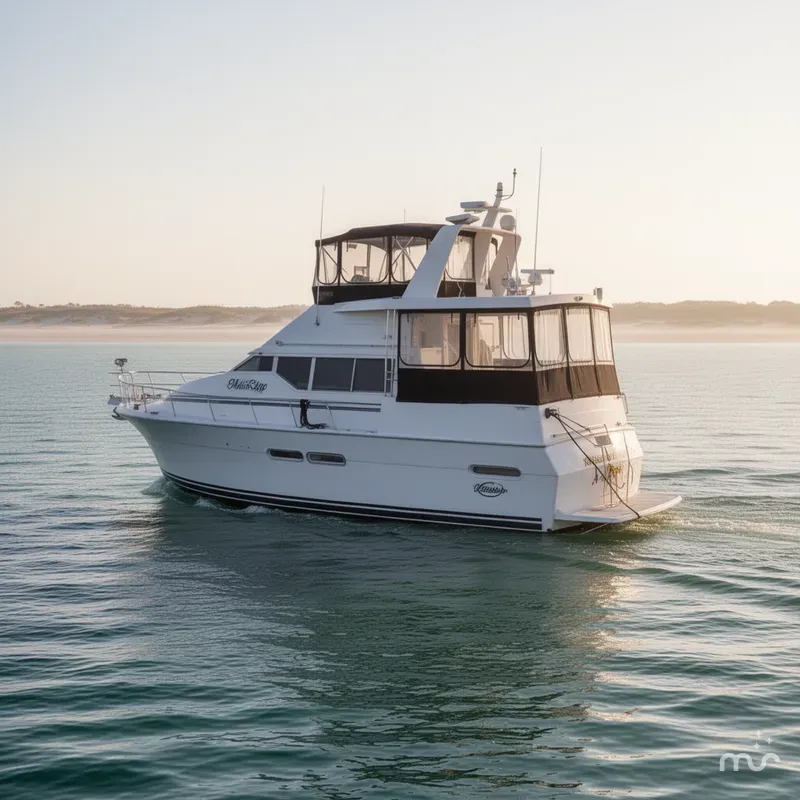 Slide: The Image of Mainship 47 Motor Yacht 1998 - 1
