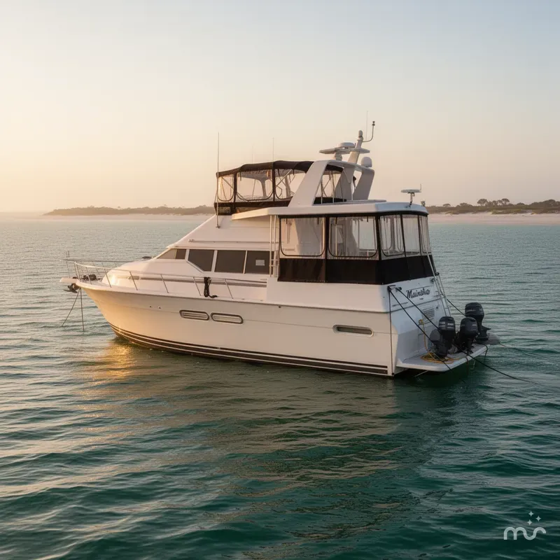 Slide: The Image of Mainship 47 Motor Yacht 1998 - 3