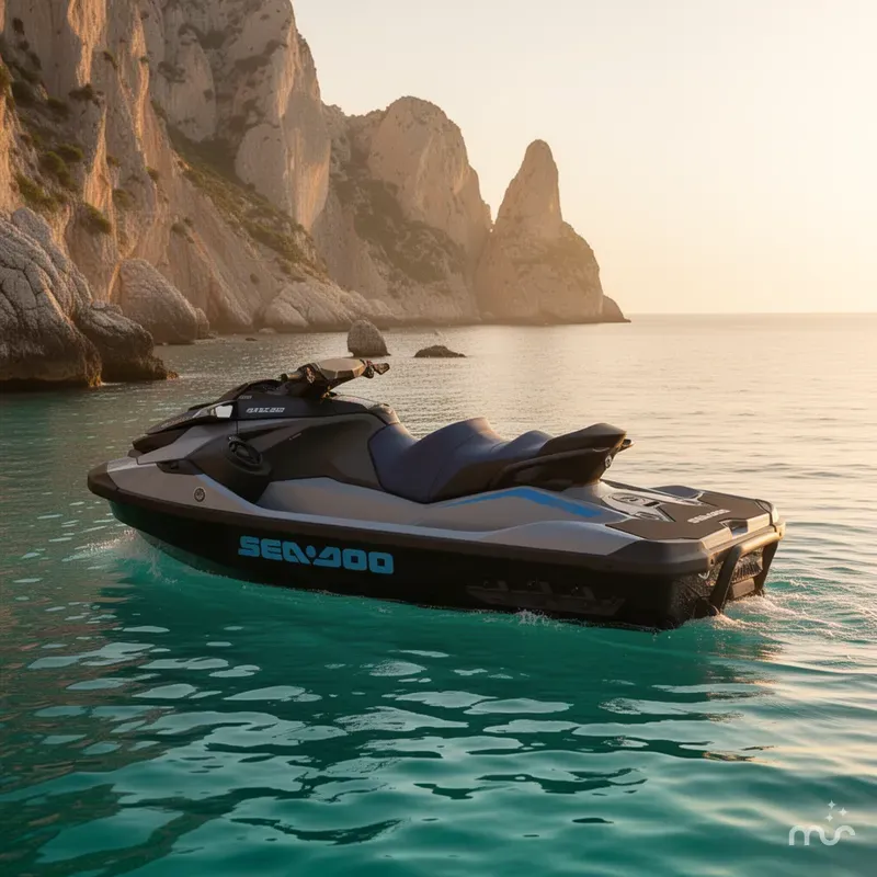 Slide: The Image of Sea-Doo GTX 230 Tech Package, Audio, iDF, iBR 2026 - 2