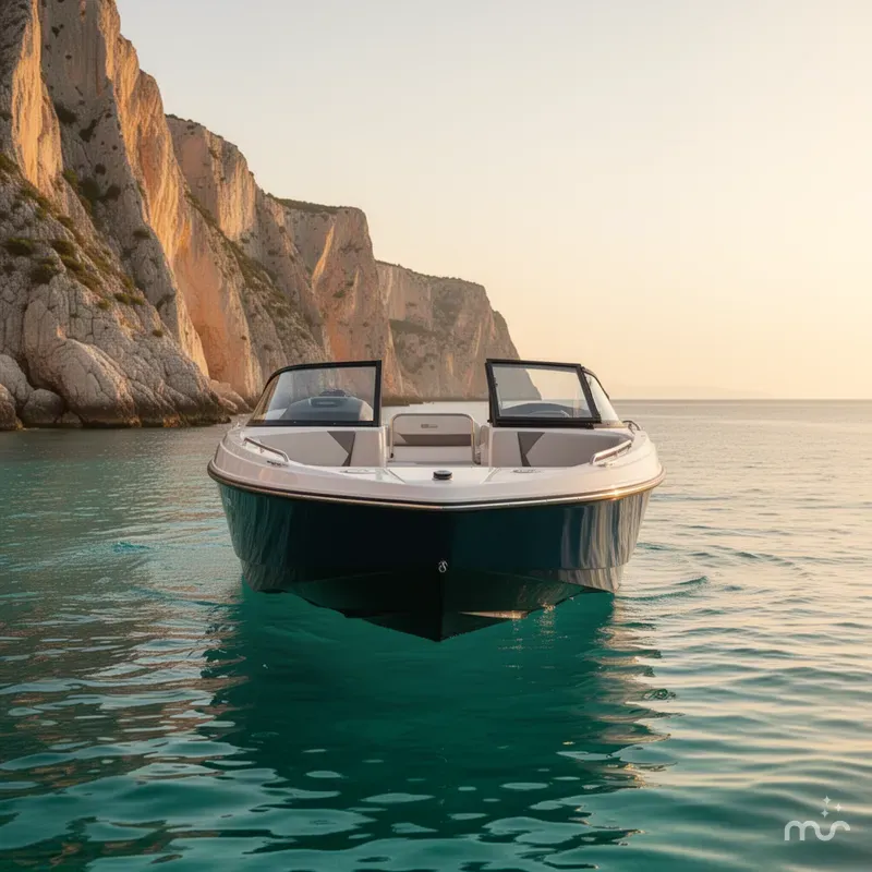 Slide: The Image of Bayliner Deckboat E18 Limited 2026 - 1