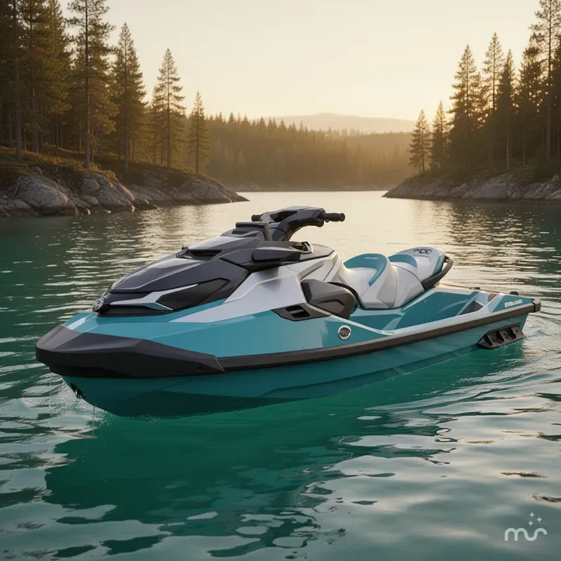 The Image of Sea-Doo 26td - Gtx Ltd 325 W/snd - Teal Met 2026 - 0