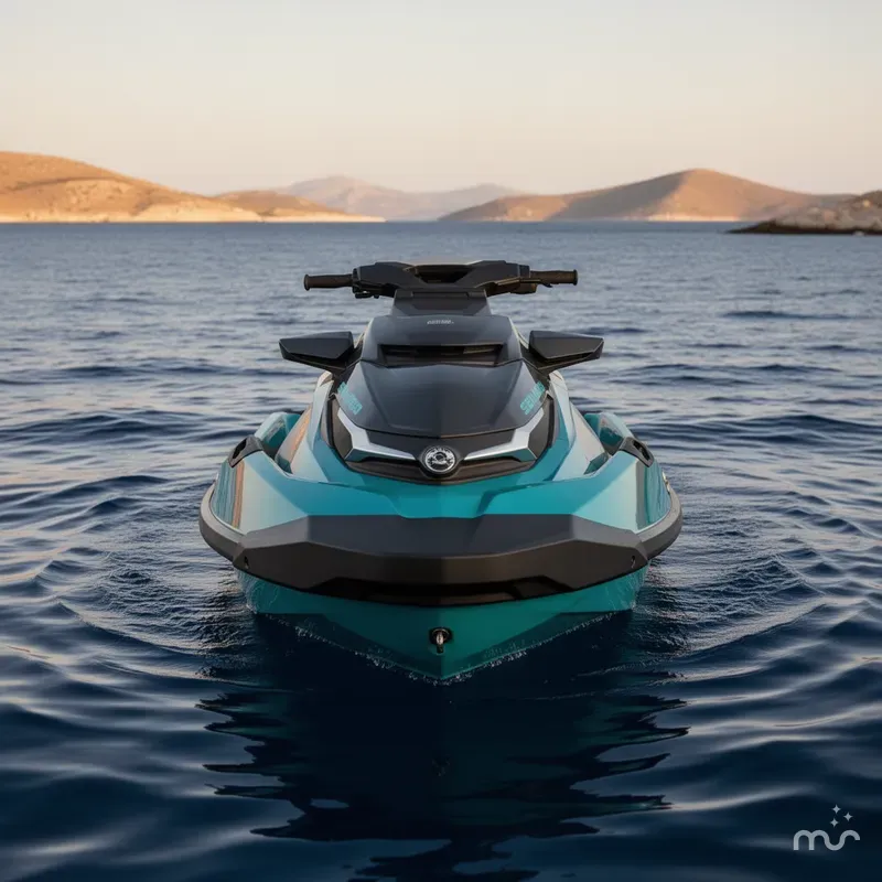 Slide: The Image of Sea-Doo 26td - Gtx Ltd 325 W/snd - Teal Met 2026 - 1