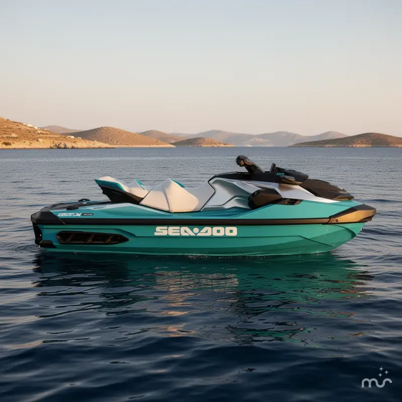 Slide: The Image of Sea-Doo 26td - Gtx Ltd 325 W/snd - Teal Met 2026 - 2