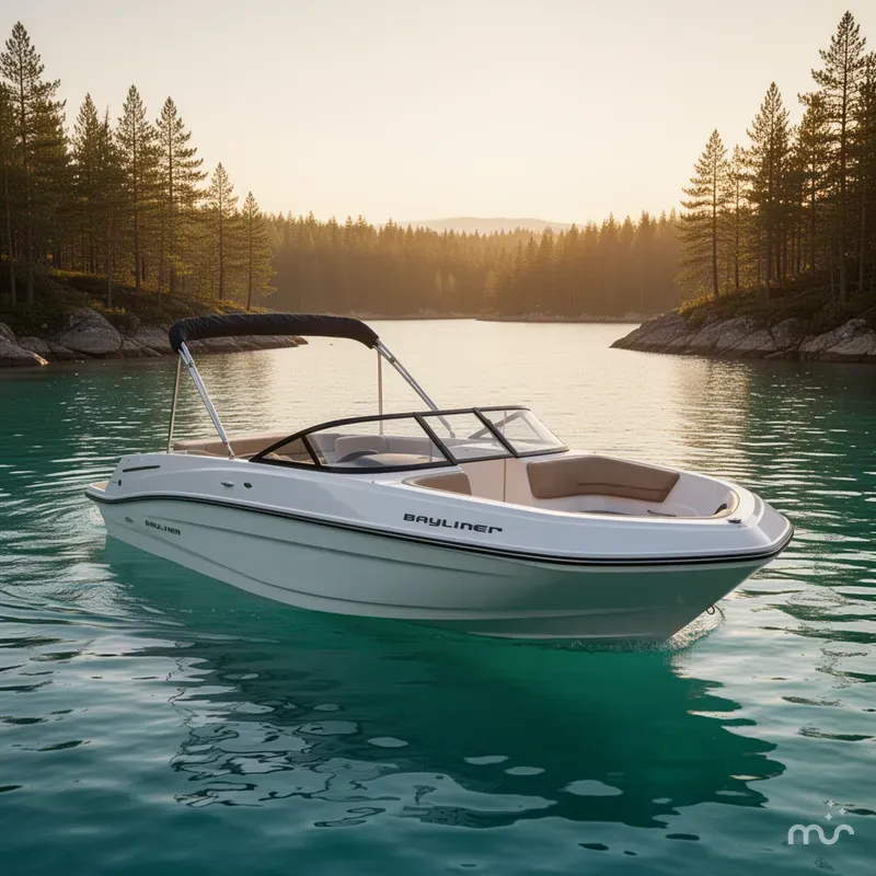 Slide: The Image of Bayliner VR6 Bowrider OB 2025 - 2