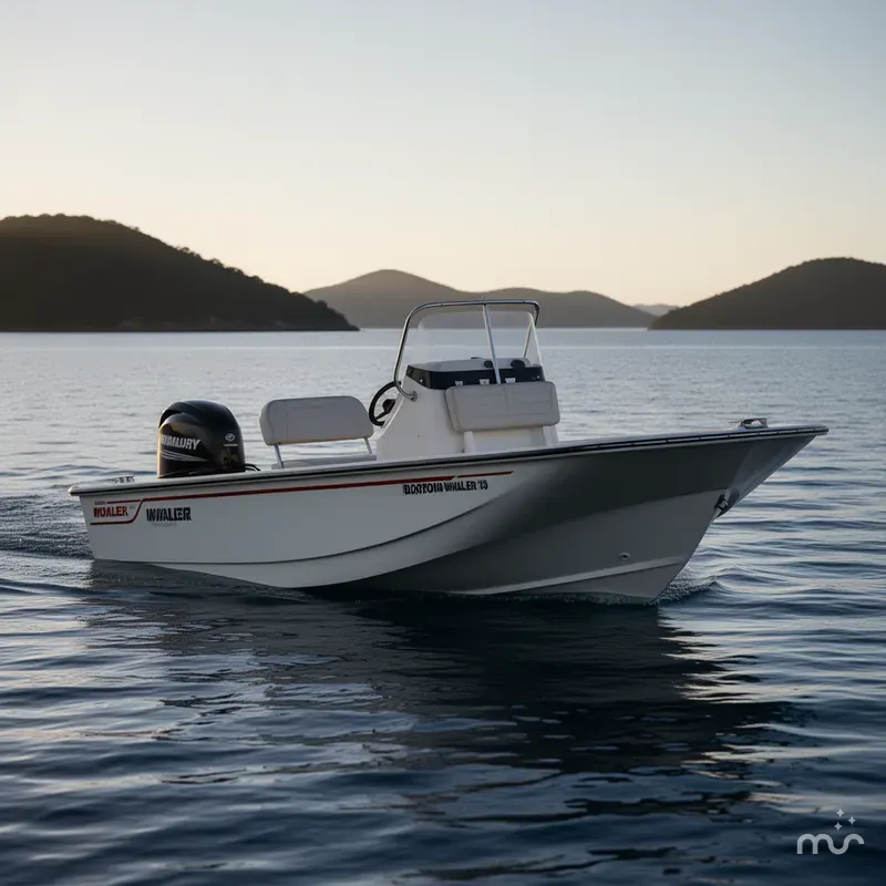 Slide: The Image of Boston Whaler 150 Montauk 2026 - 0