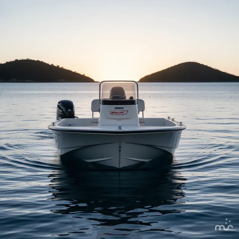 Slide: The Image of Boston Whaler 150 Montauk 2026 - 1