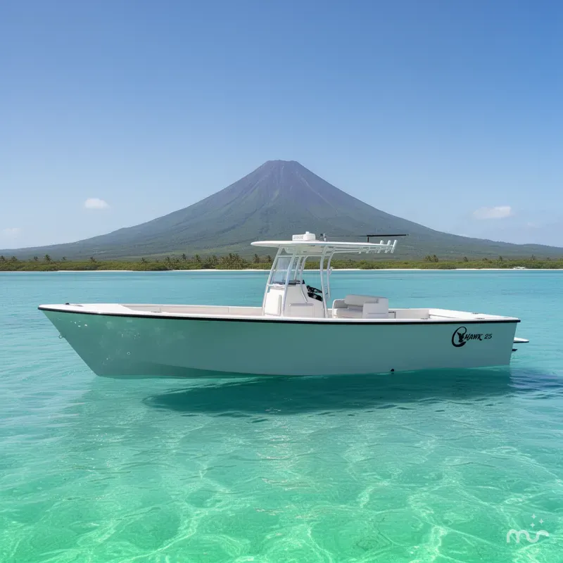 Slide: The Image of C-Hawk 25 Center Console 2026 - 2