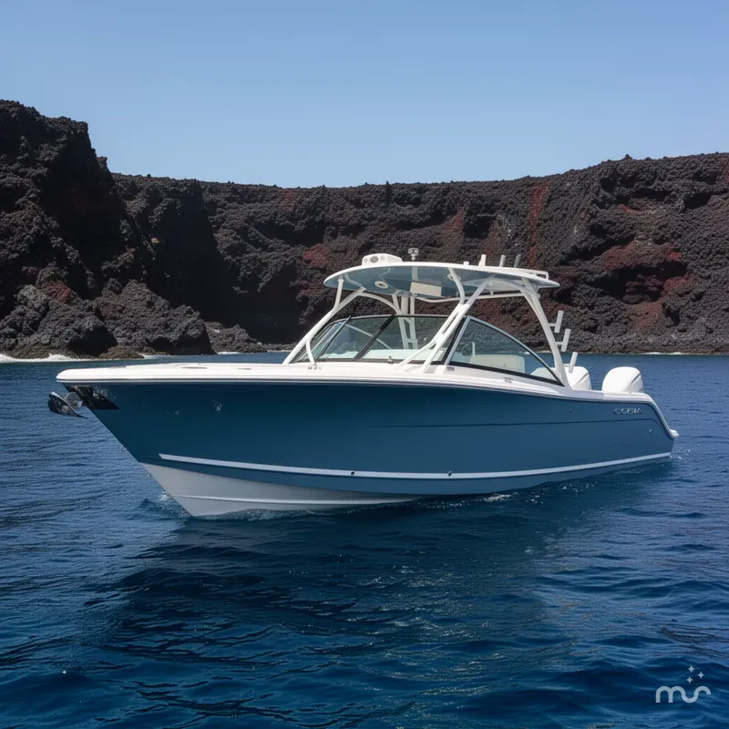 Slide: The Image of Cobia 280 Dual Console 2026 - 2