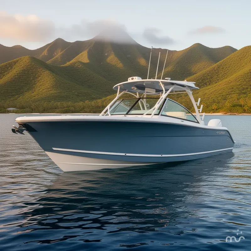 Slide: The Image of Cobia 280 Dual Console 2026 - 2
