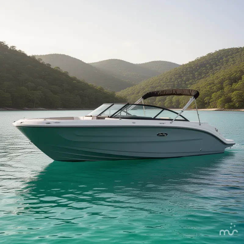 Slide: The Image of Sea Ray SDX 230 OB 2026 - 2