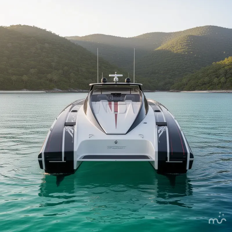 Slide: The Image of Mystic Powerboats C4400 2018 - 3