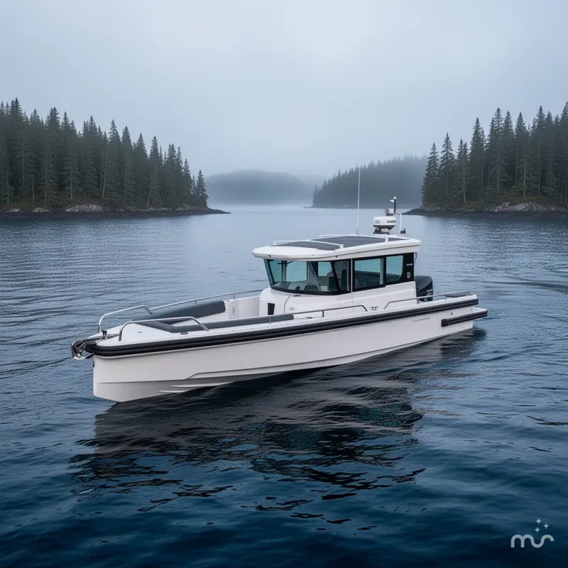 Slide: The Image of Axopar 28 Cabin 2022 - 2