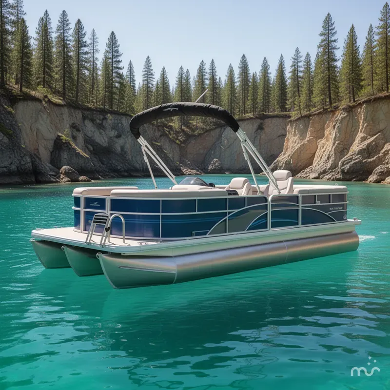 The Image of Sun Tracker Party Barge 20 DLX 2026 - 0