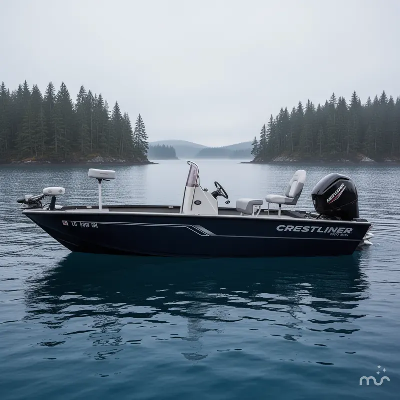 Slide: The Image of Crestliner 1800 Bay 2019 - 2
