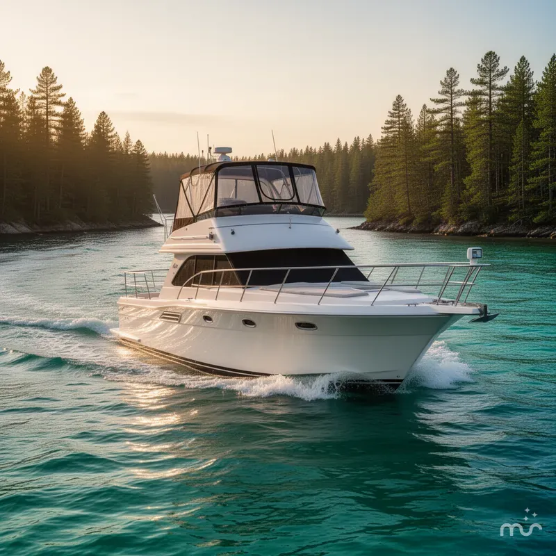Slide: The Image of Carver Yachts 356 Motor Yacht 2004 - 2