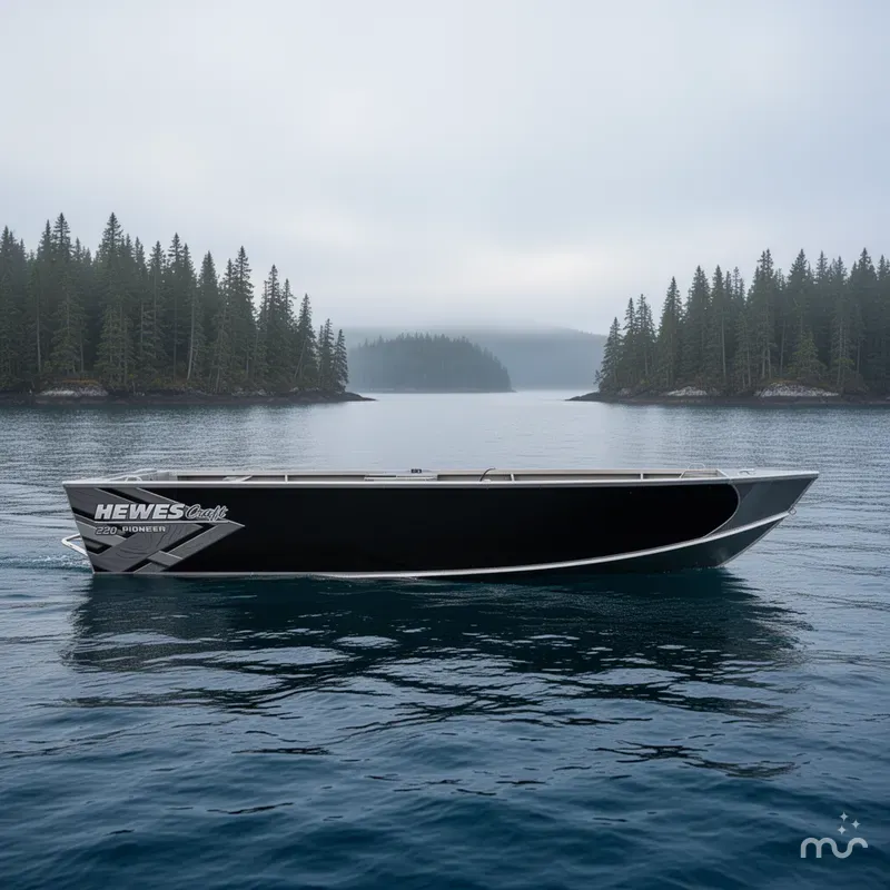 Slide: The Image of Hewescraft 220 Pioneer 2026 - 2