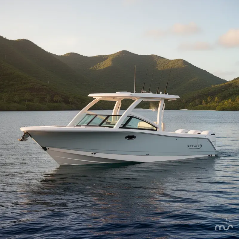 Slide: The Image of Robalo R277 Dual Console 2026 - 2