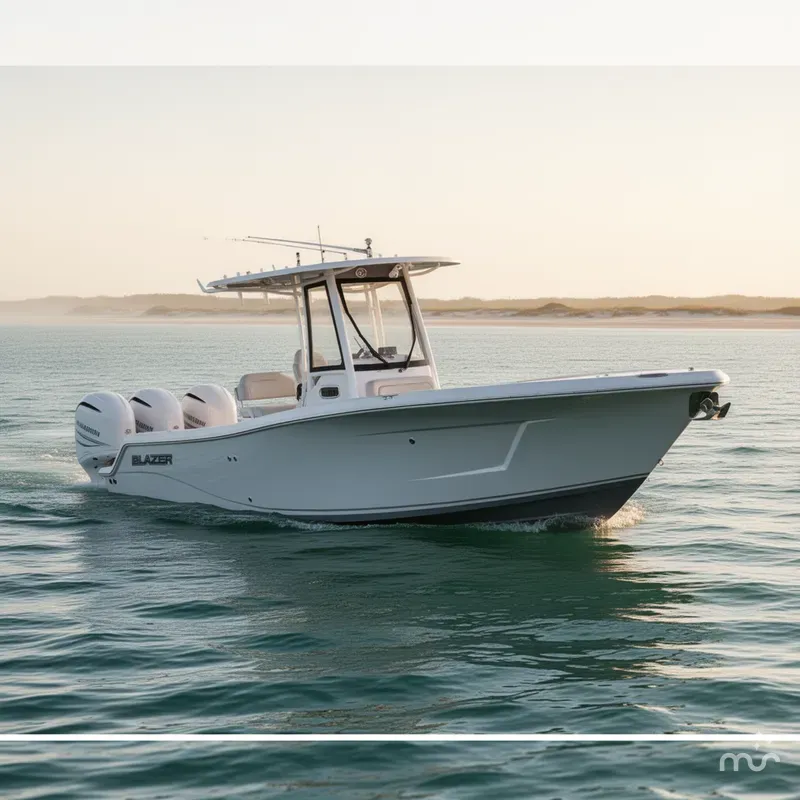 Slide: The Image of Blazer Bay Makaira 2800 2026 - 2