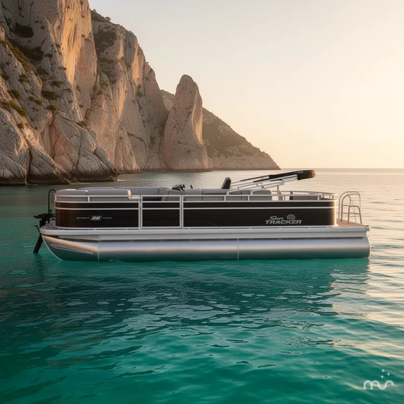 Slide: The Image of Sun Tracker SportFish 22 DLX 2026 - 2