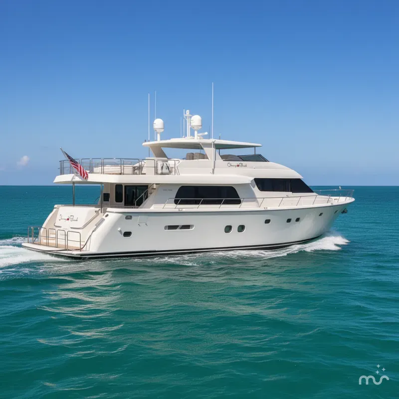 Slide: The Image of Pacific Mariner 85 Motor Yacht 2014 - 0