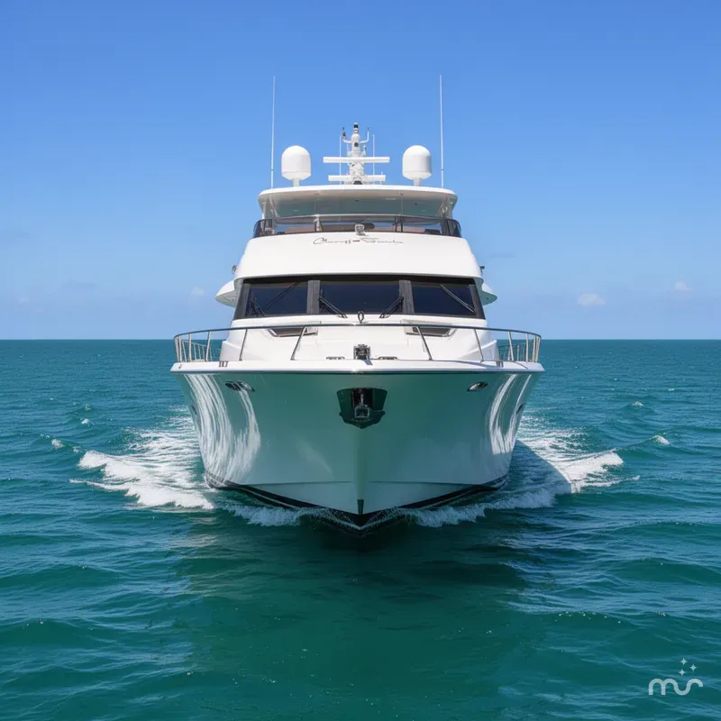 Slide: The Image of Pacific Mariner 85 Motor Yacht 2014 - 3