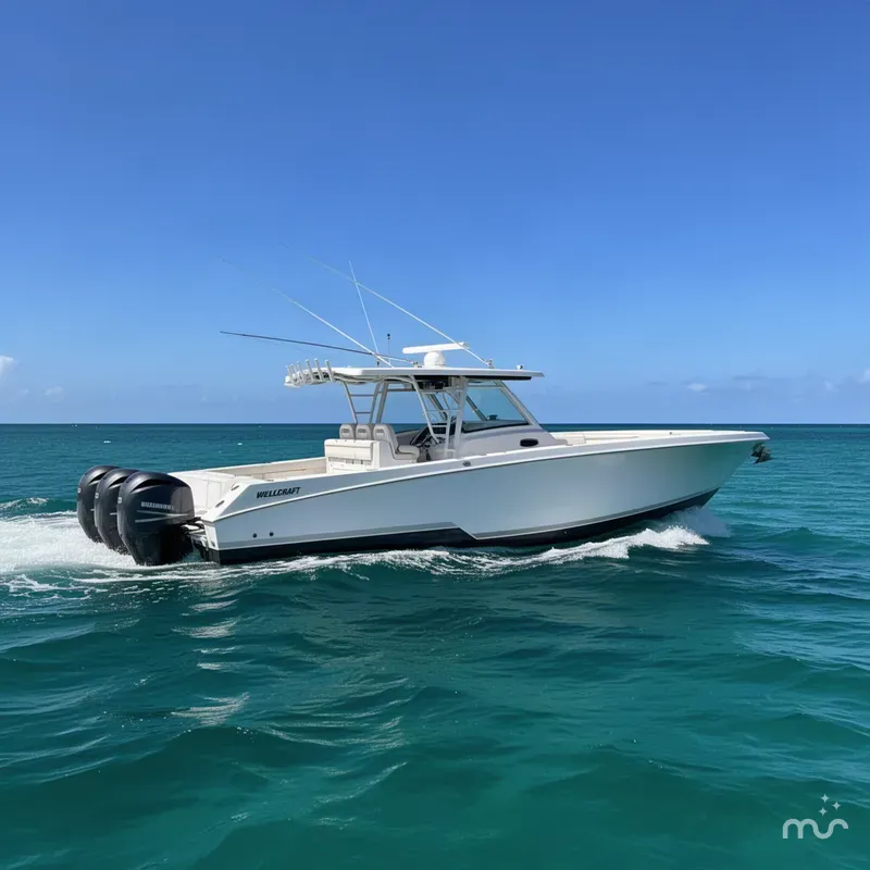 Slide: The Image of Wellcraft 352 Fisherman 2023 - 0