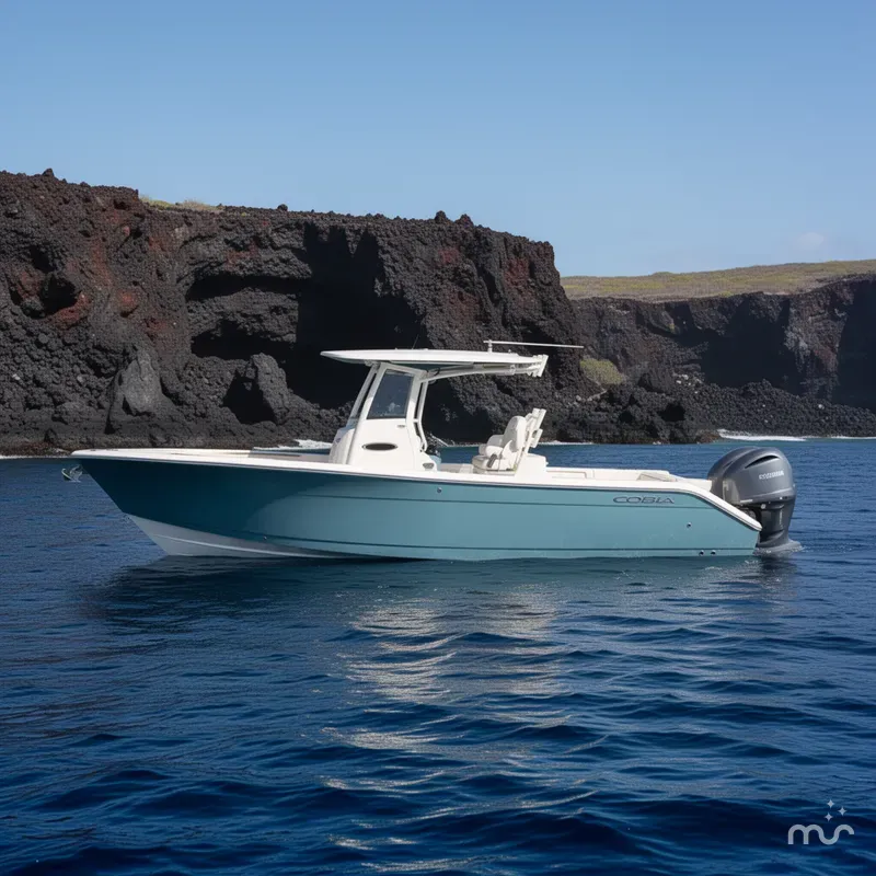 Slide: The Image of Cobia 285 Center Console 2026 - 2