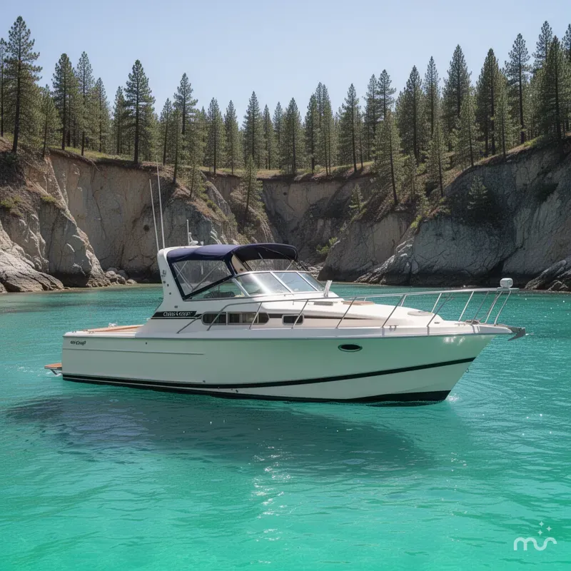 Slide: The Image of Chris-Craft 302 Crowne 1991 - 2