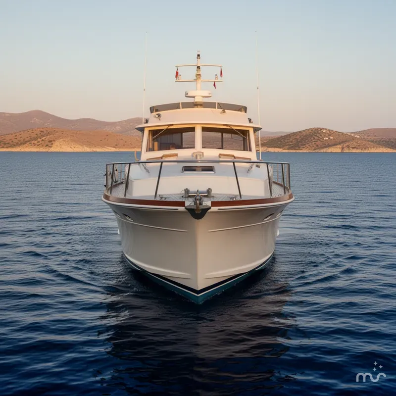 Slide: The Image of Chris-Craft 410 Commander 1977 - 3