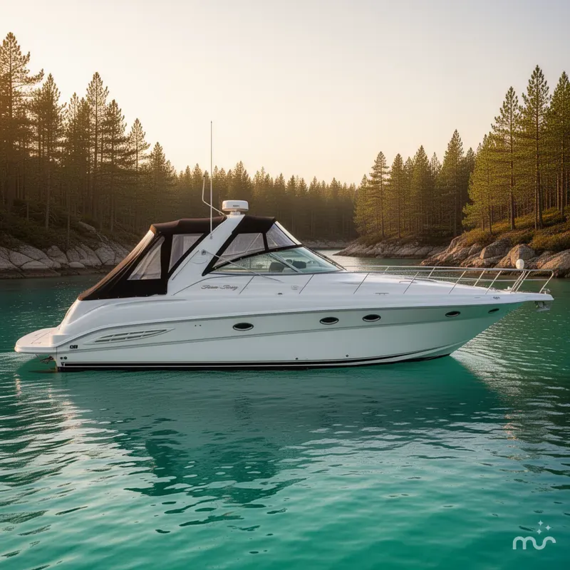 Slide: The Image of Sea Ray Sundancer 460 2000 - 2