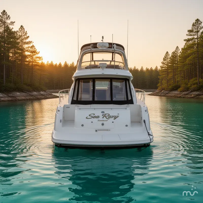 Slide: The Image of Sea Ray Sundancer 460 2000 - 3