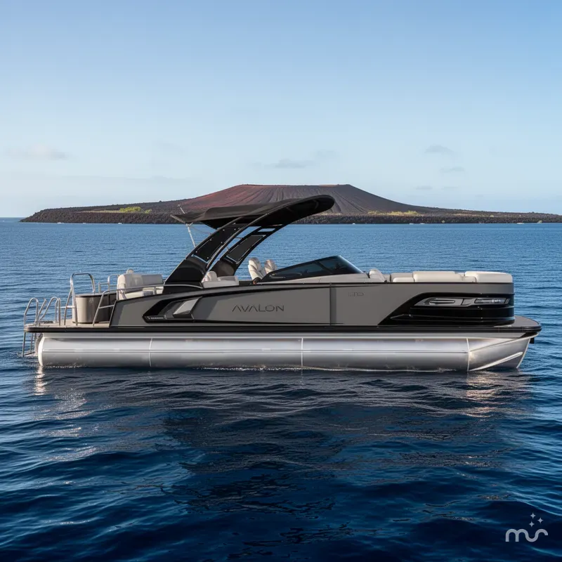 Slide: The Image of Avalon Excalibur LTD Quad Lounge Windshield 2026 - 2