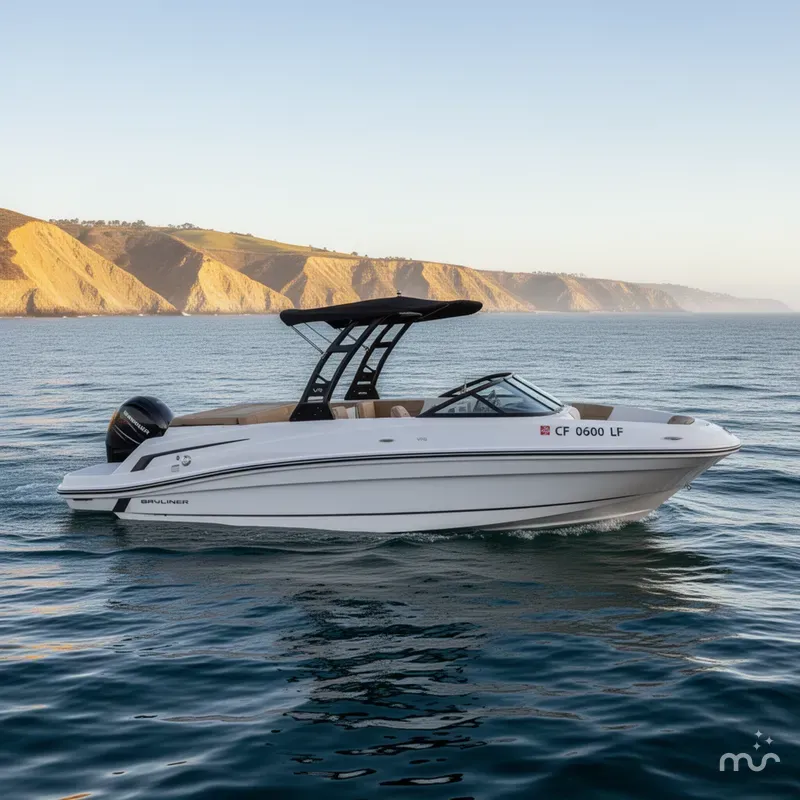 Slide: The Image of Bayliner VR6 Bowrider OB 2022 - 0