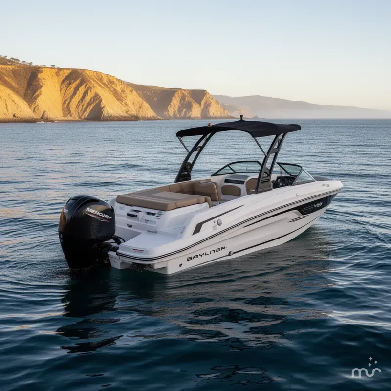 Slide: The Image of Bayliner VR6 Bowrider OB 2022 - 1