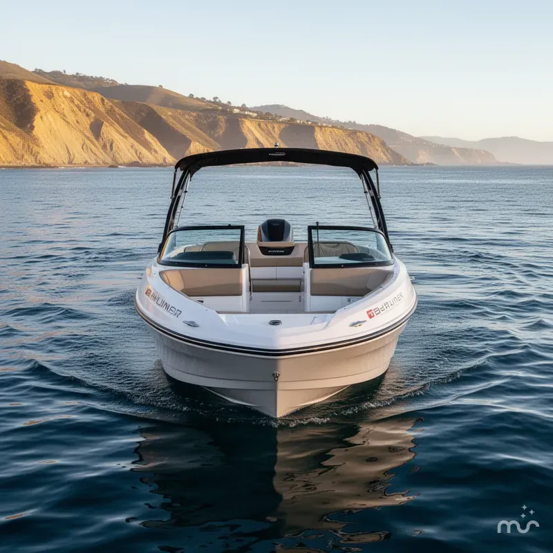 Slide: The Image of Bayliner VR6 Bowrider OB 2022 - 2