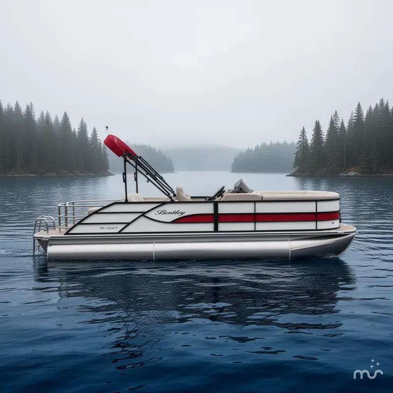 Slide: The Image of Bentley Pontoons Legacy 223 Swingback 2026 - 2