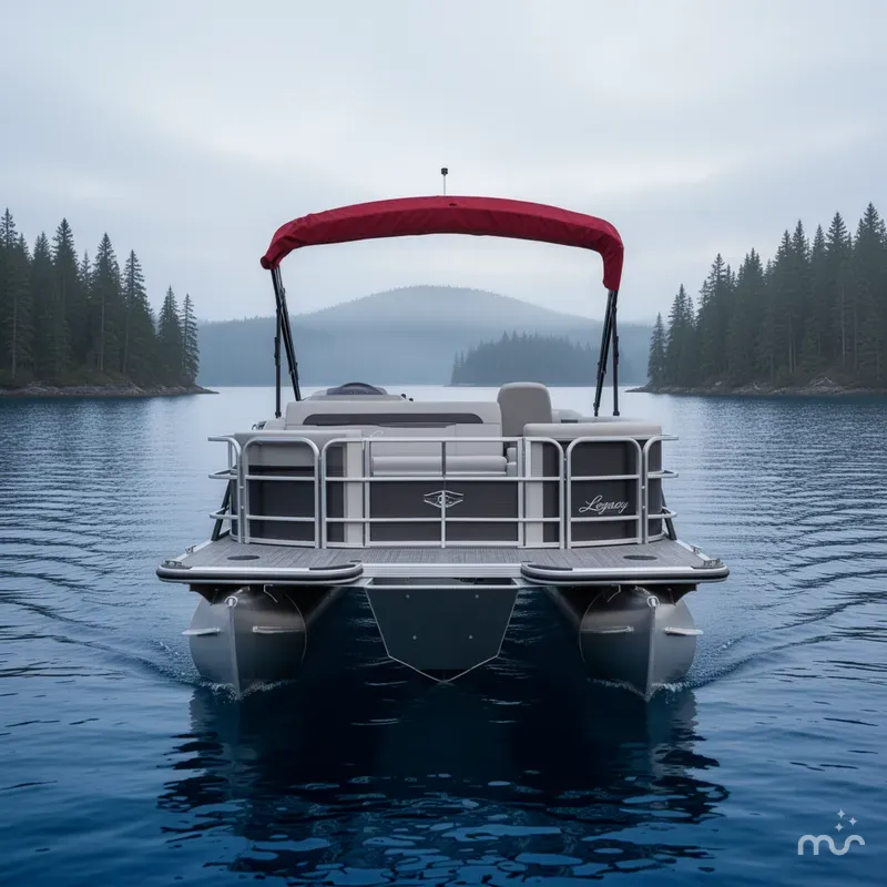 Slide: The Image of Bentley Pontoons Legacy 223 Swingback 2026 - 3