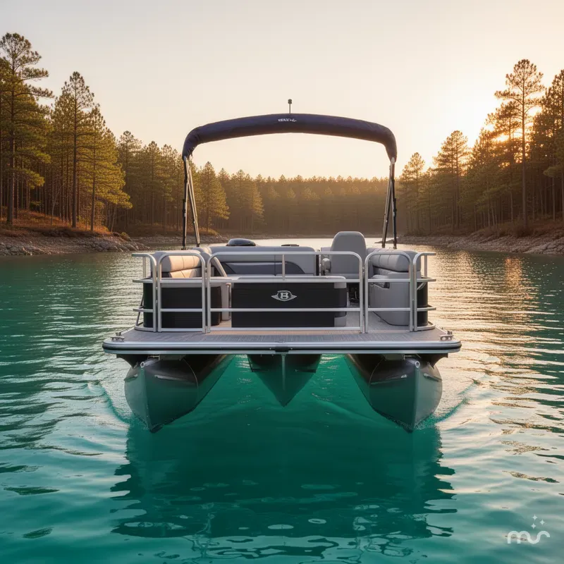 Slide: The Image of Bentley Pontoons Fish 243 Swingback 2026 - 3