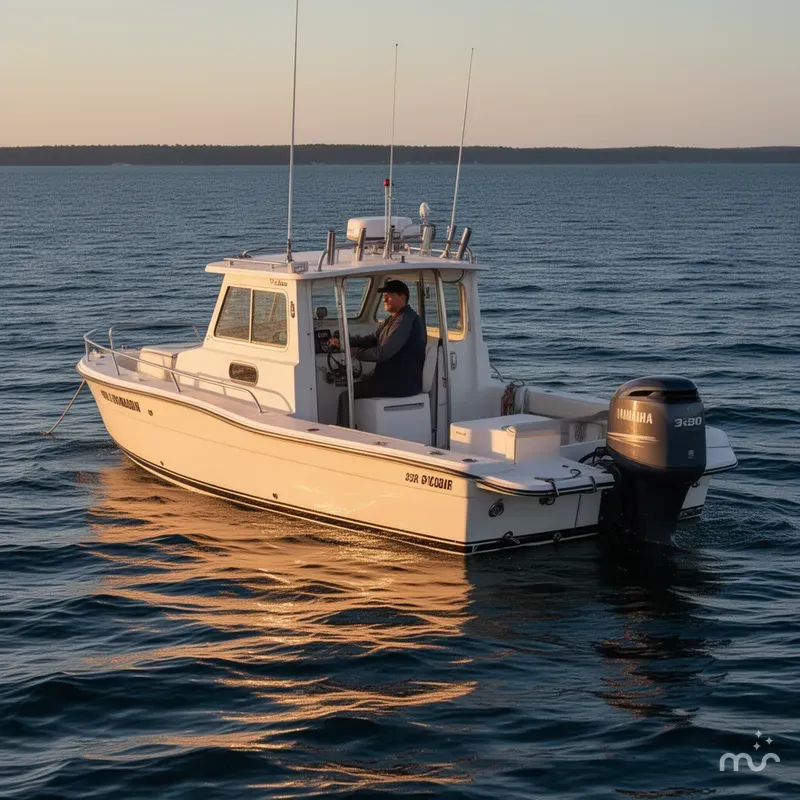 Slide: The Image of Parker Marine 2320 Sport Cabin 2010 - 0