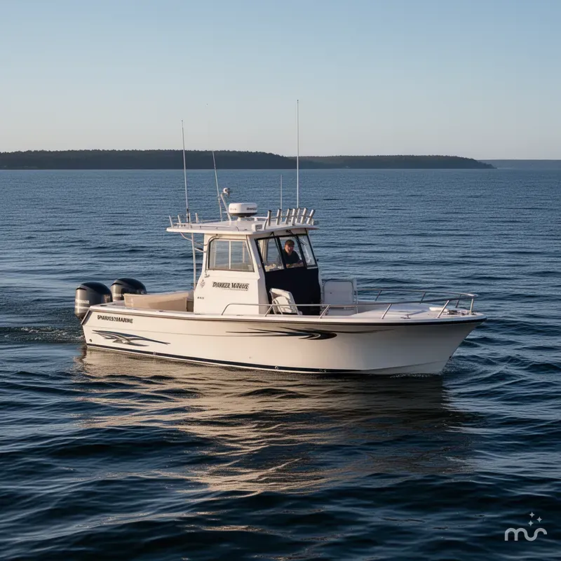 Slide: The Image of Parker Marine 2320 Sport Cabin 2010 - 1