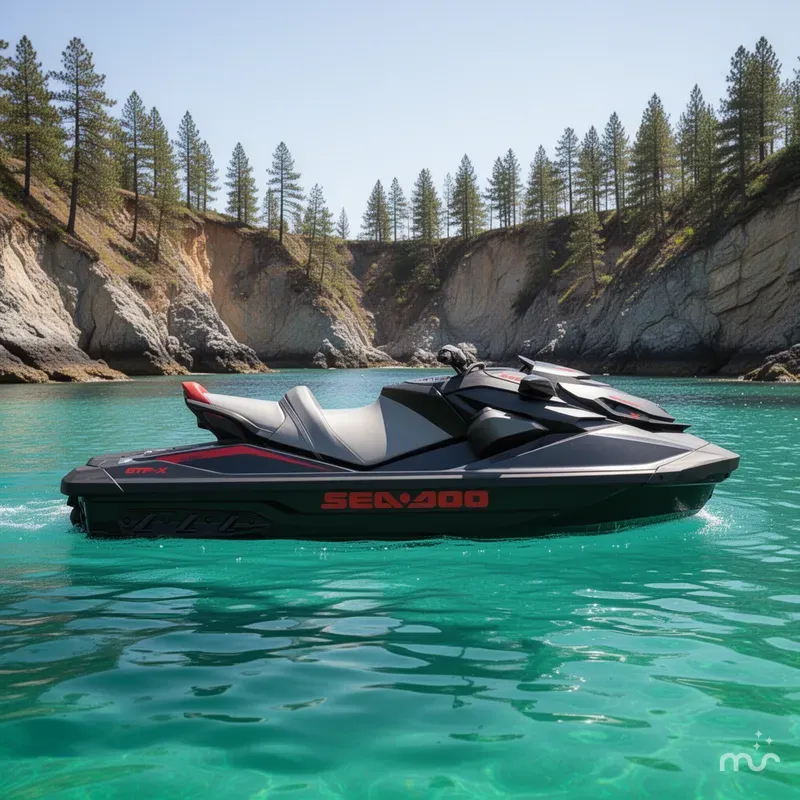 Slide: The Image of Sea-Doo GTR-X 300 iBR Tech Package 2026 - 2
