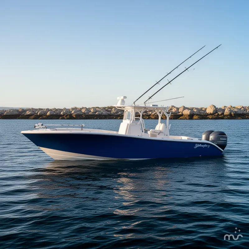 Slide: The Image of Yellowfin 32 Offshore 2014 - 2