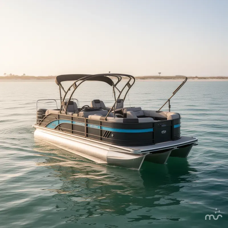 Slide: The Image of Massimo T-25 ULTRA Lounger Tritoon 2025 - 0