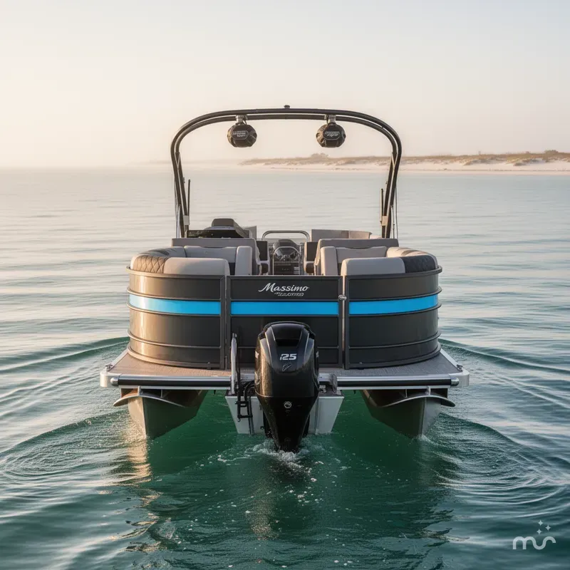 Slide: The Image of Massimo T-25 ULTRA Lounger Tritoon 2025 - 1