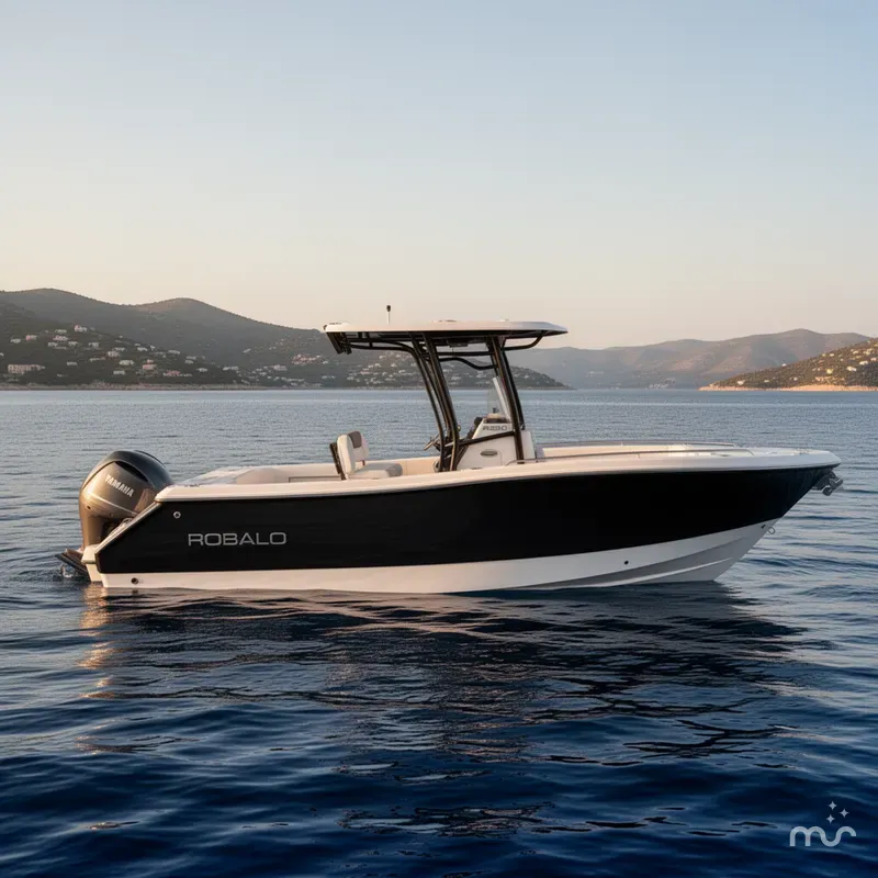 Slide: The Image of Robalo R230 Center Console 2023 - 2