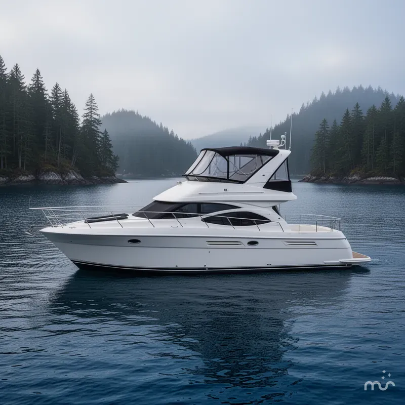 Slide: The Image of Meridian 459 Motoryacht 2007 - 2