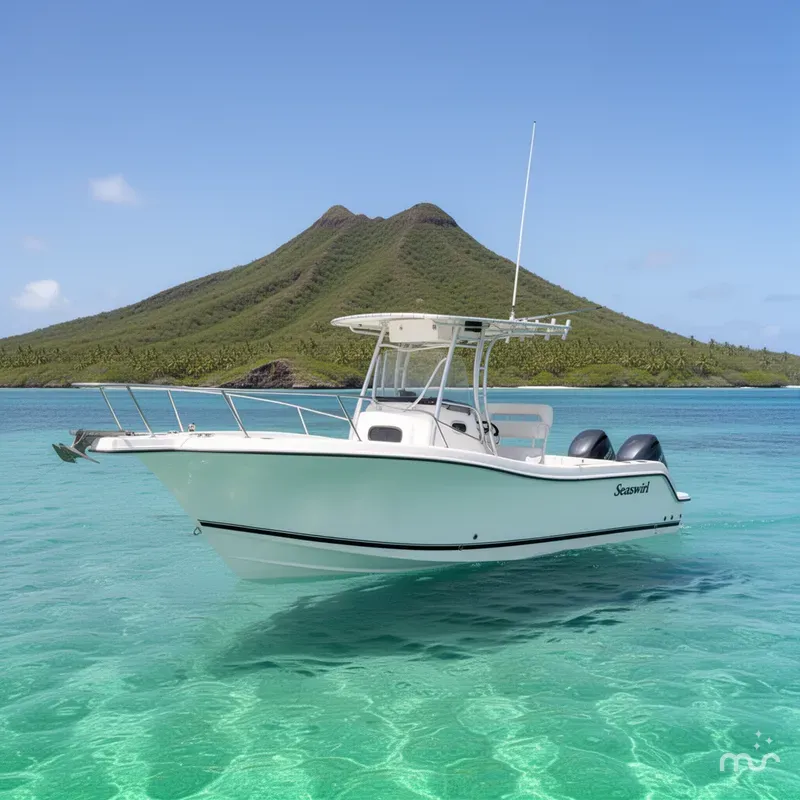 Slide: The Image of Seaswirl 2301 Center Console 2001 - 2