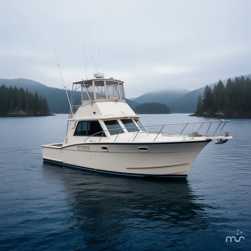 The Image of Hatteras 36 Convertible 1975 - 0