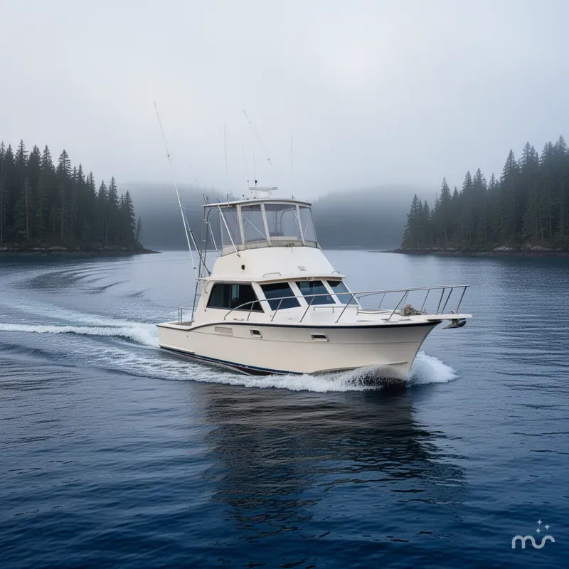 Slide: The Image of Hatteras 36 Convertible 1975 - 2